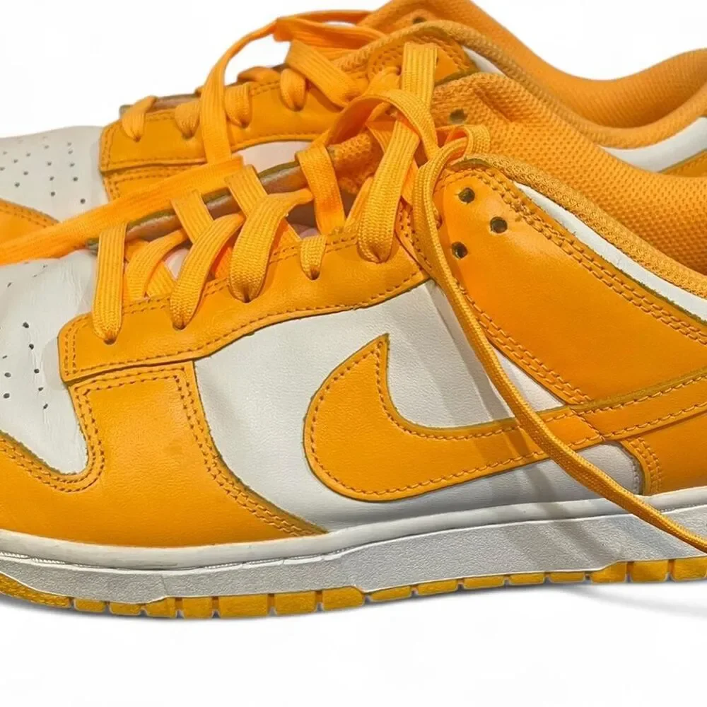 Nike Men's Orange and Yellow Trainers